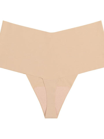 Non-marking High-Waisted Thong Panties