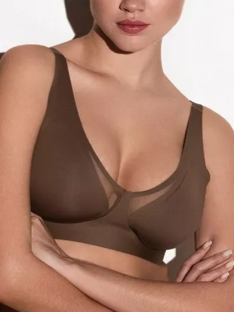 Seamless Wireless Lifting Push-up Comfortable Bra Peru