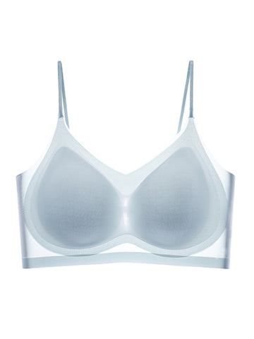 Ultra-Thin Seamless Plus Size Ice Silk Comfort Bra