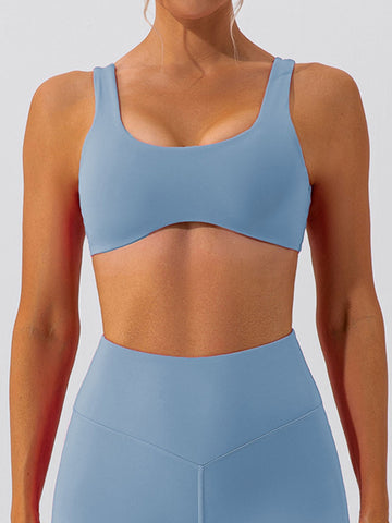 Sexy Low Support Push Up Sports Bra