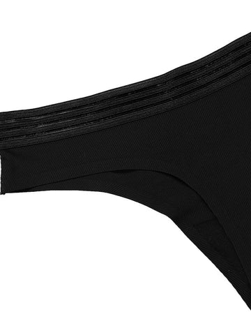 Threadless Ice Silk Thong Panties