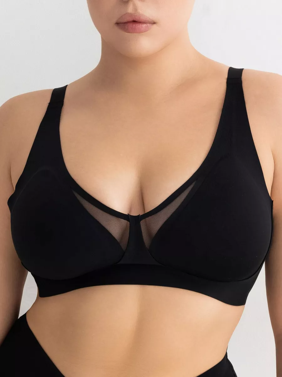 Seamless Wireless Lifting Push-up Comfortable Bra