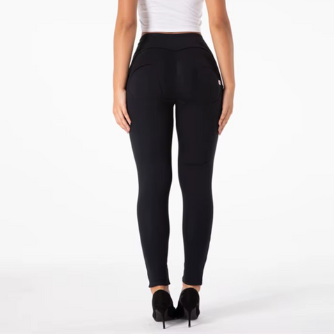 Cheeky Black High Waist Butt Lift Pants