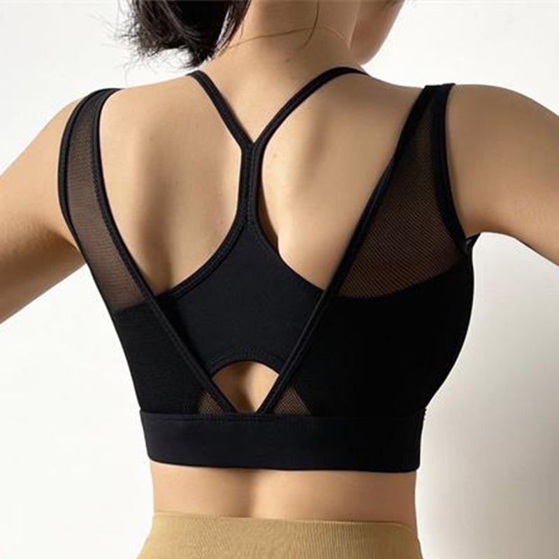 Top deportivo y de yoga para mujer TemptMesh