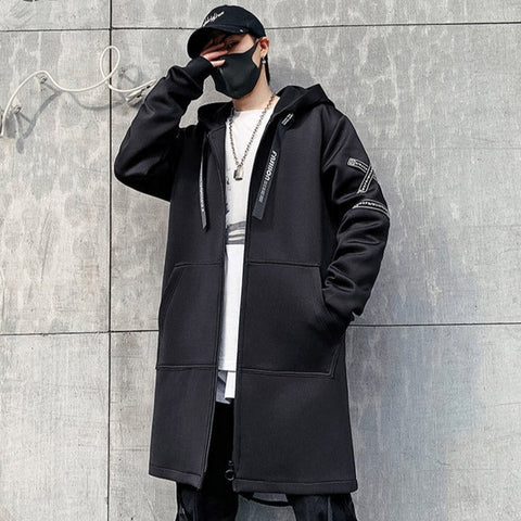 Techwear Harajuku Kapuzenjacke