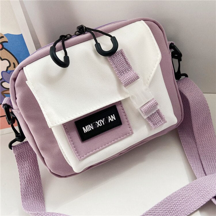 Lindo bolso de hombro de estilo japonés