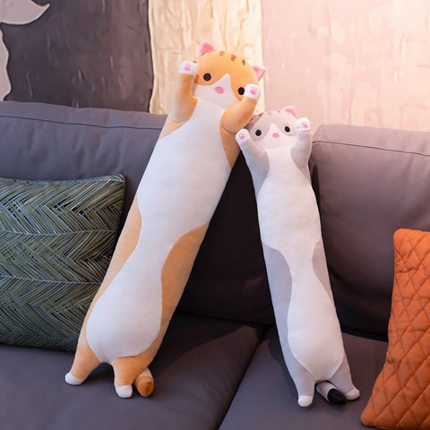 Juguetes de peluche de gato largos