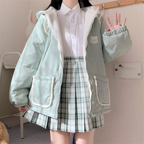 Japanische doppelseitige Kawaii-Jacke