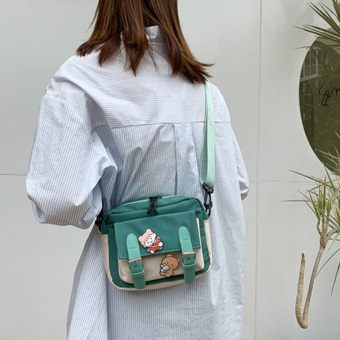 Bolso de hombro estilo coreano kawaii