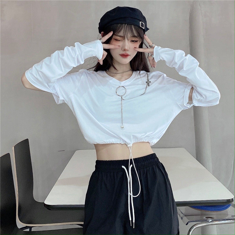 Darkwear Removable Sleeve T-shirt with Chain