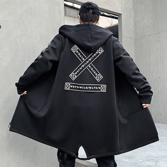 Techwear Harajuku Kapuzenjacke