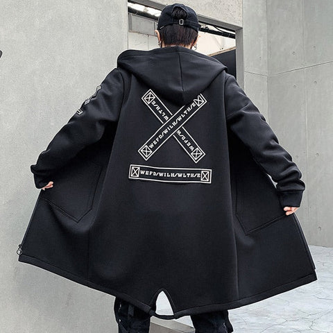 Techwear Harajuku Kapuzenjacke