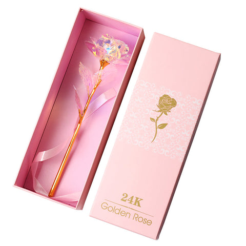 Glass Rose Romantic Light