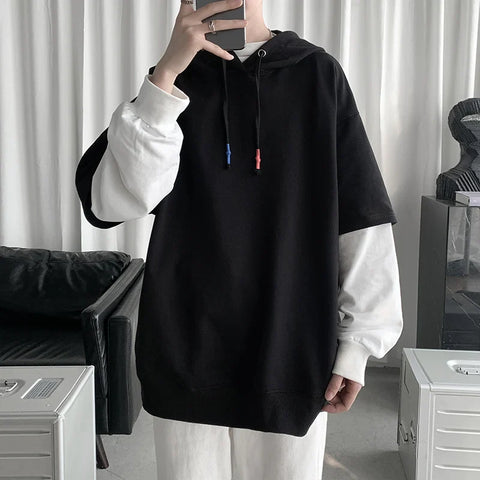 Lässiger Oversize-Hoodie im Harajuku-Stil