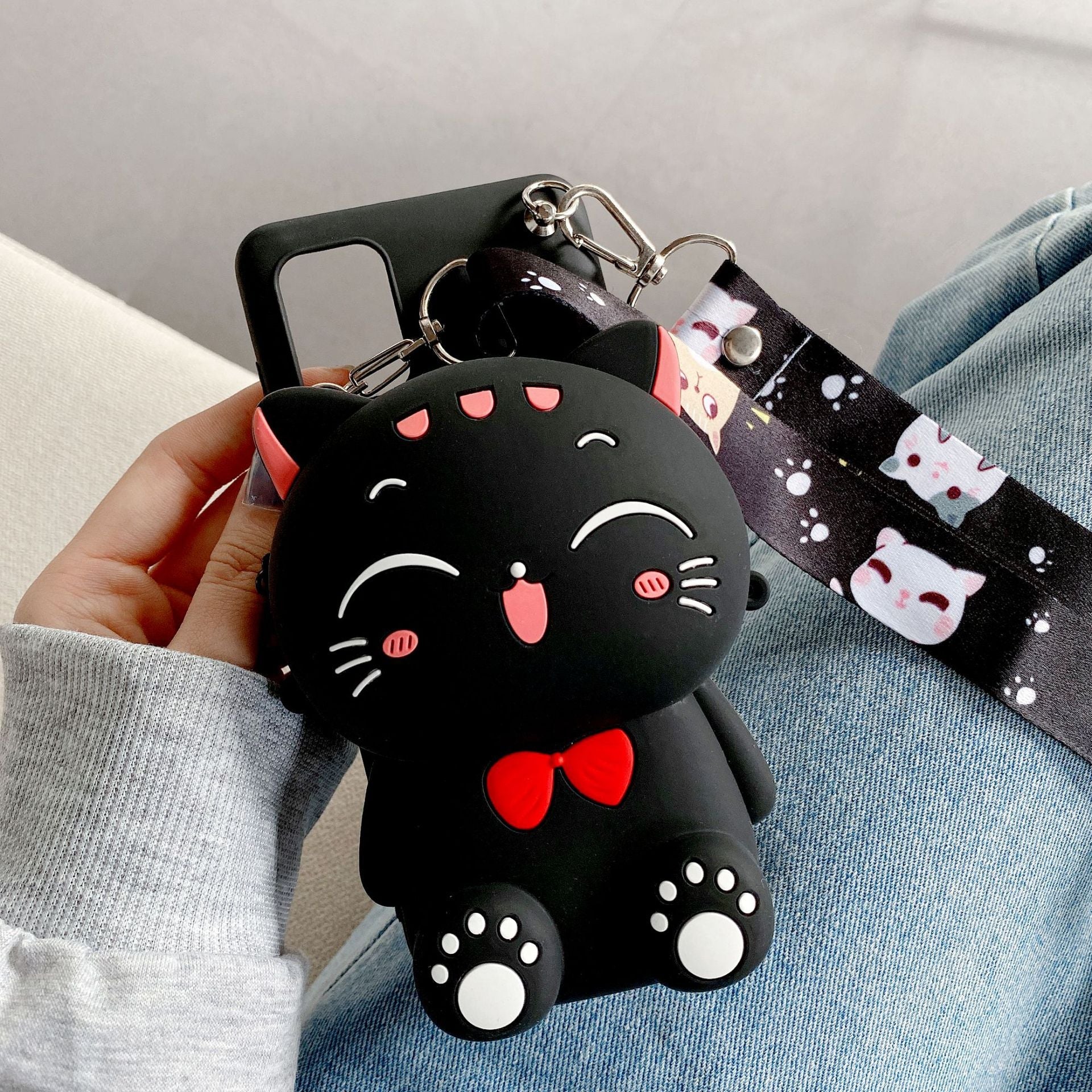 Funda para iPhone con dibujo de gato