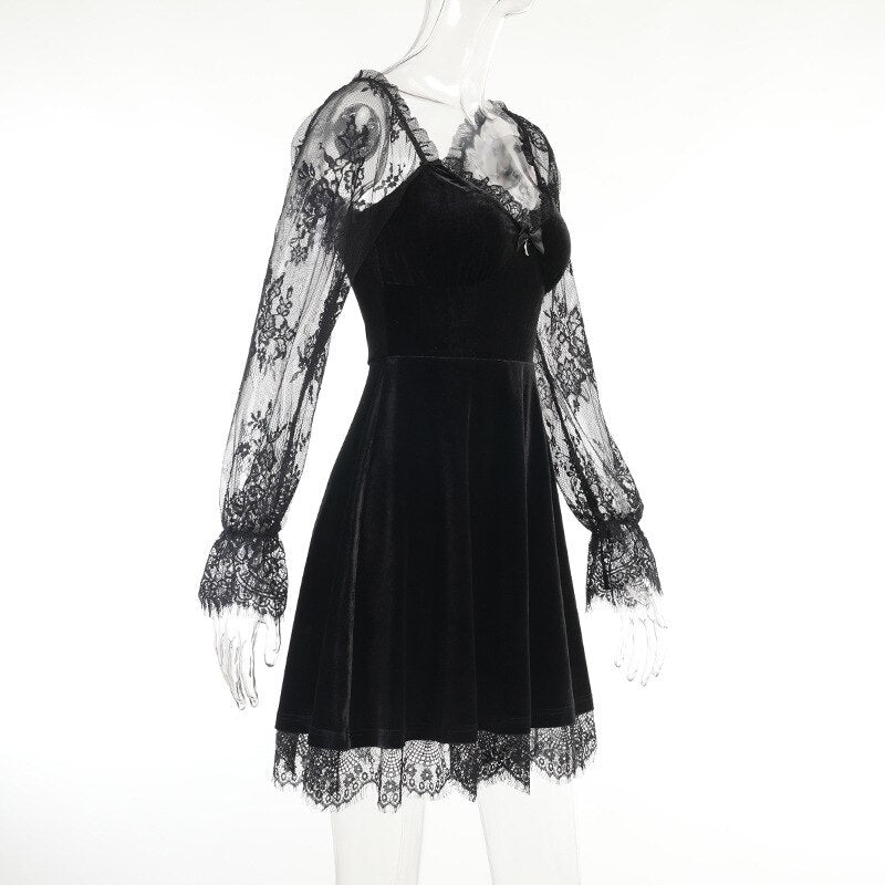 Vintage Gothic Kleid