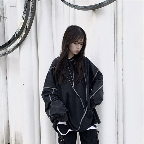 Darkwear Korean Style Sweatshirt