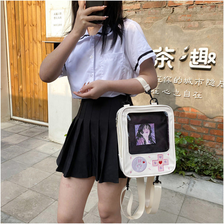 Game Style Transparent Backpack