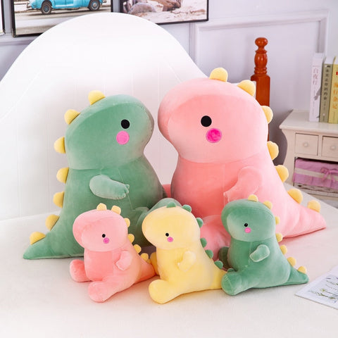 Peluches de dinosaurios kawaii