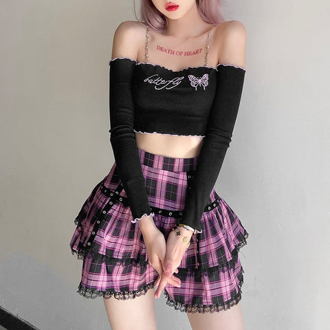 Gothic Japanese Harajuku Skirt