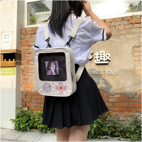 Game Style Transparent Backpack