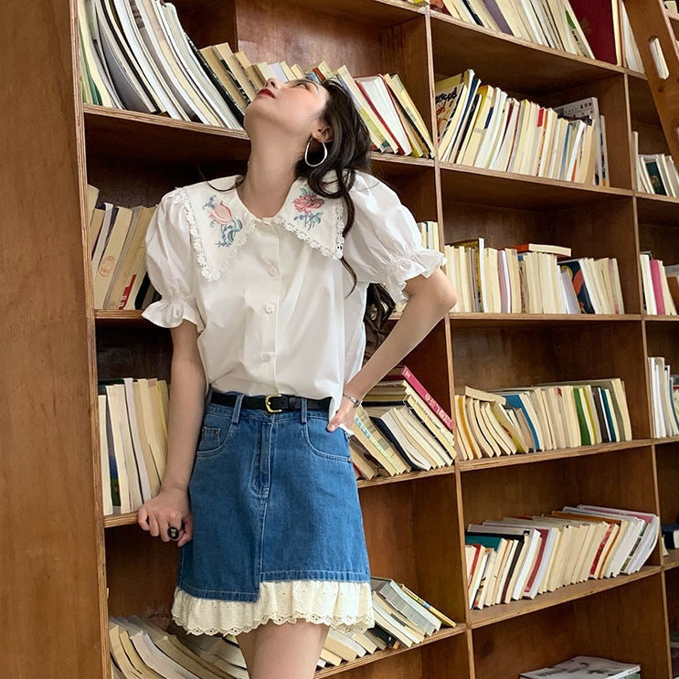 French Style Women Shirt