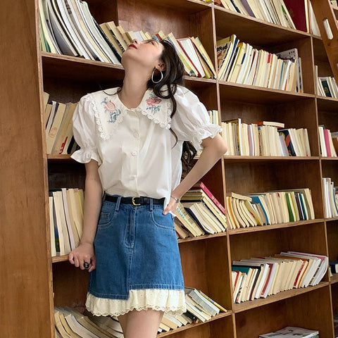 French Style Women Shirt