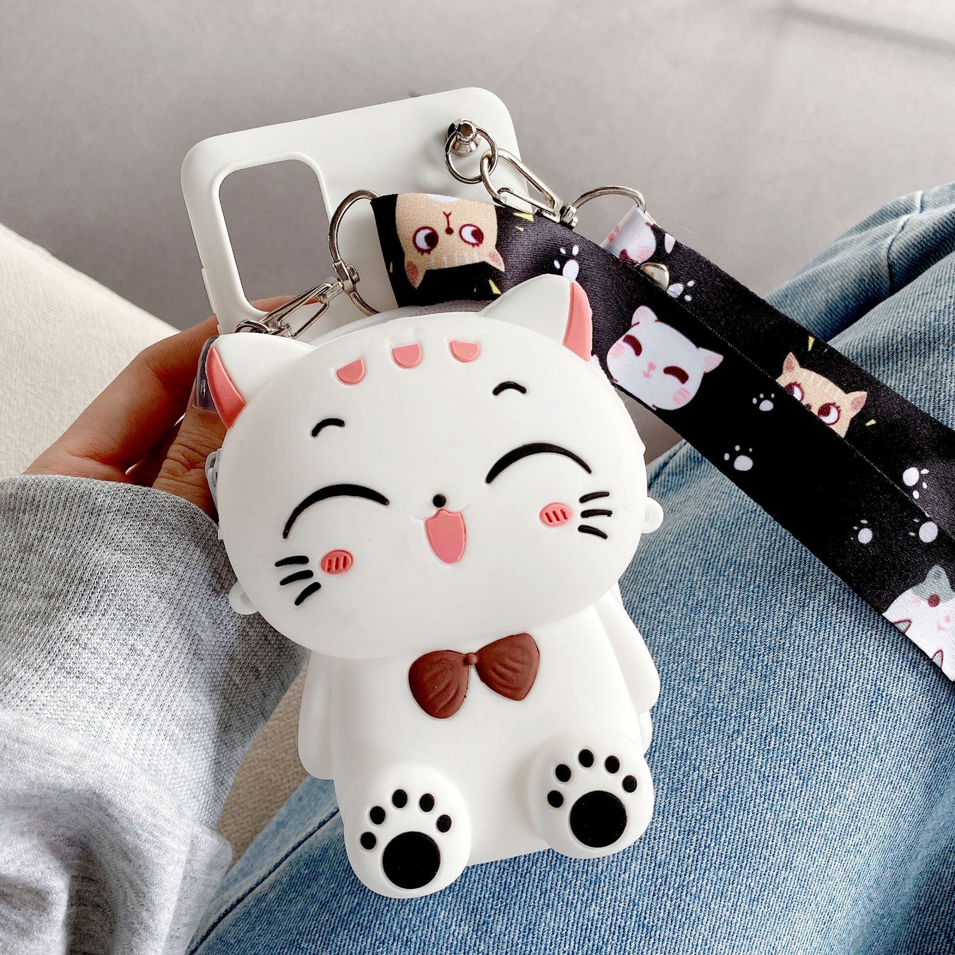 Funda para iPhone con dibujo de gato