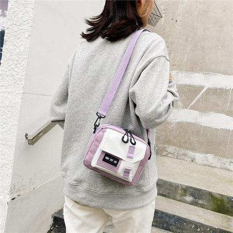 Lindo bolso de hombro de estilo japonés