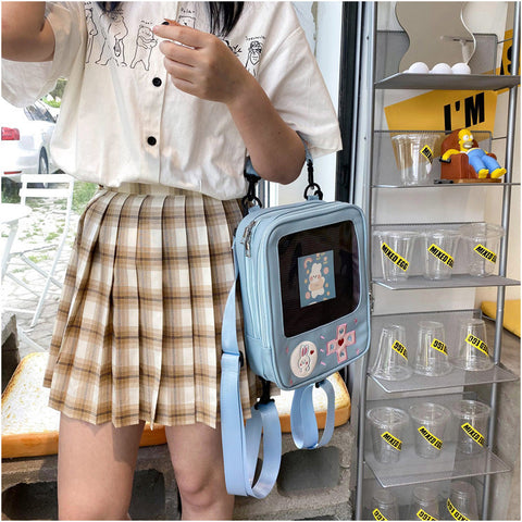 Game Style Transparent Backpack