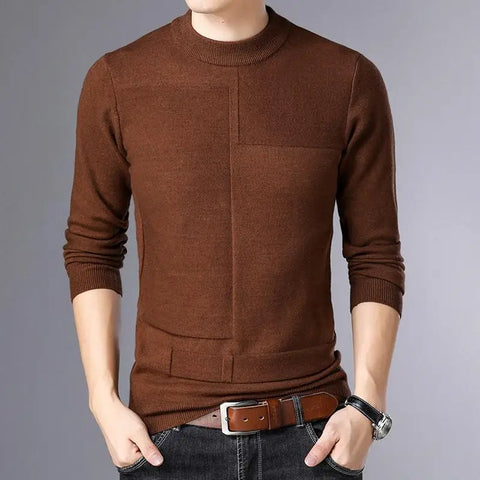 Ernesto - Men's Knit Pullover Crew Neck Sweater
