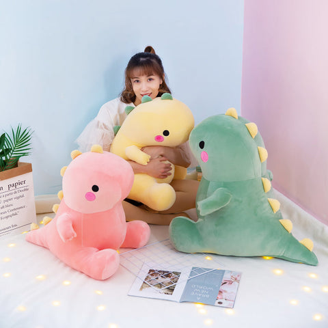 Peluches de dinosaurios kawaii