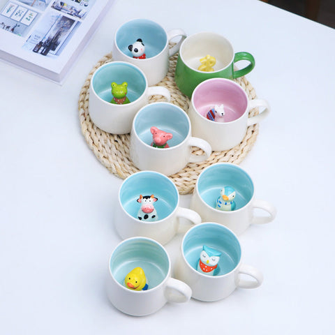 Cute Animal Ceramic Mugs