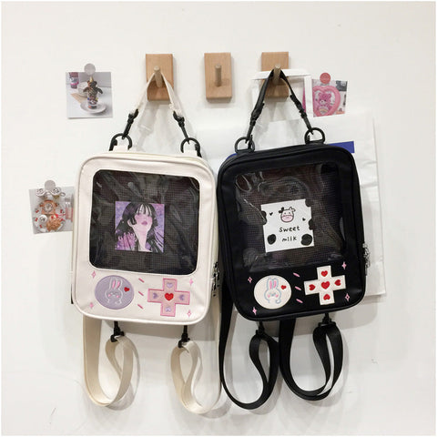 Game Style Transparent Backpack