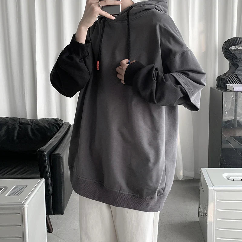 Lässiger Oversize-Hoodie im Harajuku-Stil