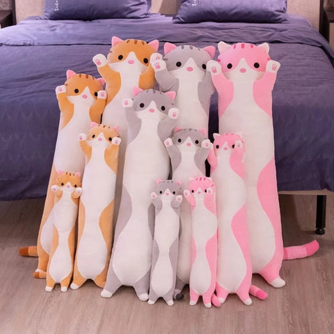 Juguetes de peluche de gato largos