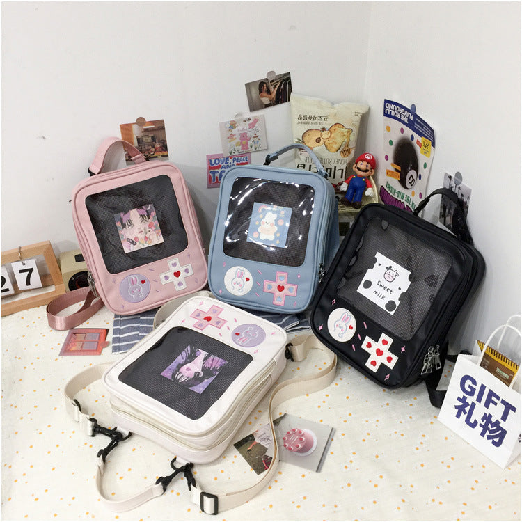 Game Style Transparent Backpack