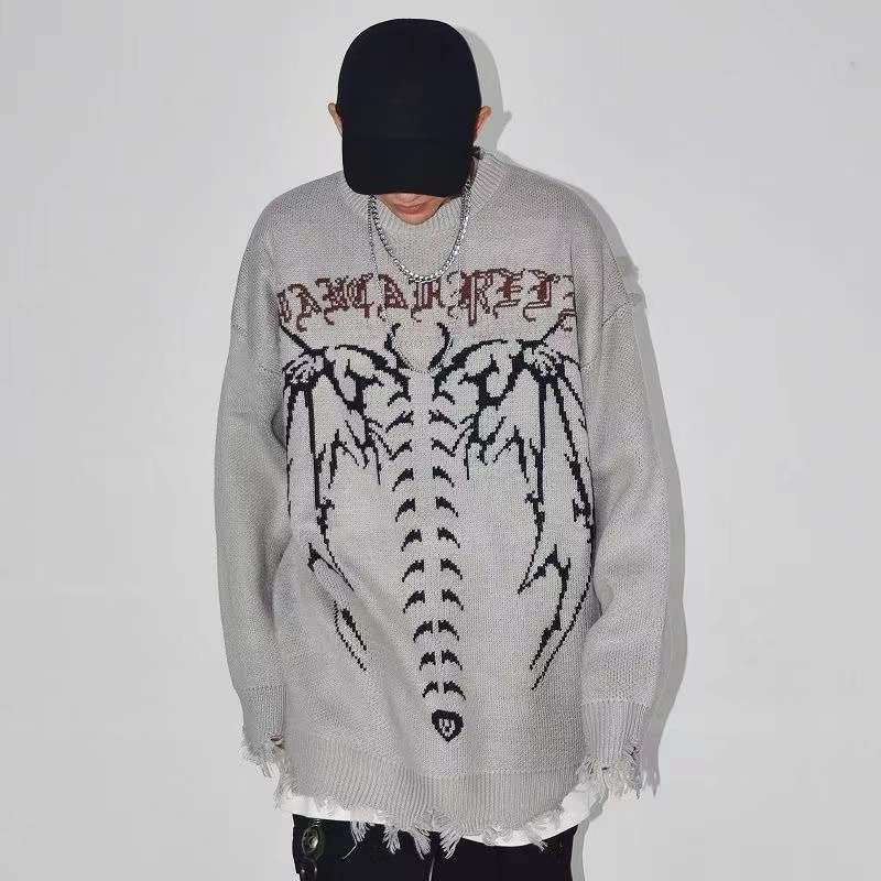 Dark Gothic Pullover Sweater