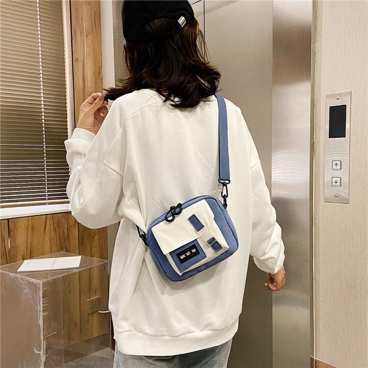 Lindo bolso de hombro de estilo japonés