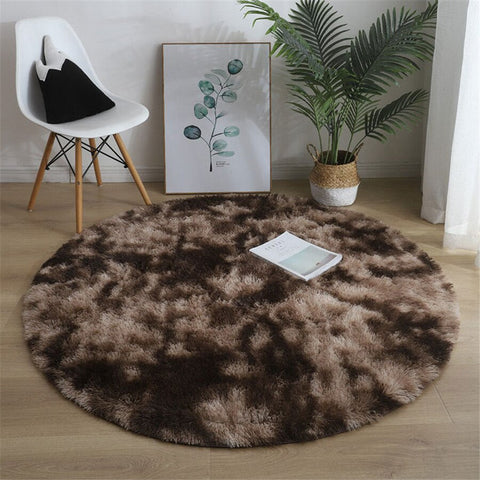 Fluffy Round Carpet