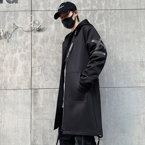 Techwear Harajuku Kapuzenjacke