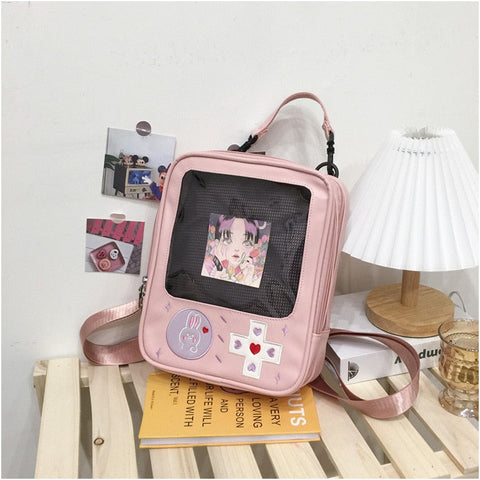 Game Style Transparent Backpack