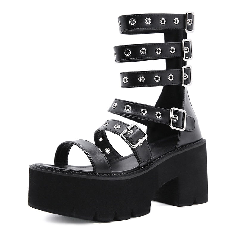 Gladiator Wedge Sandals