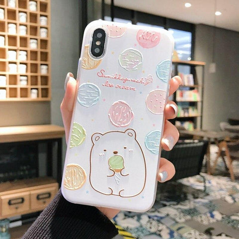 Funda para iPhone con animales bonitos