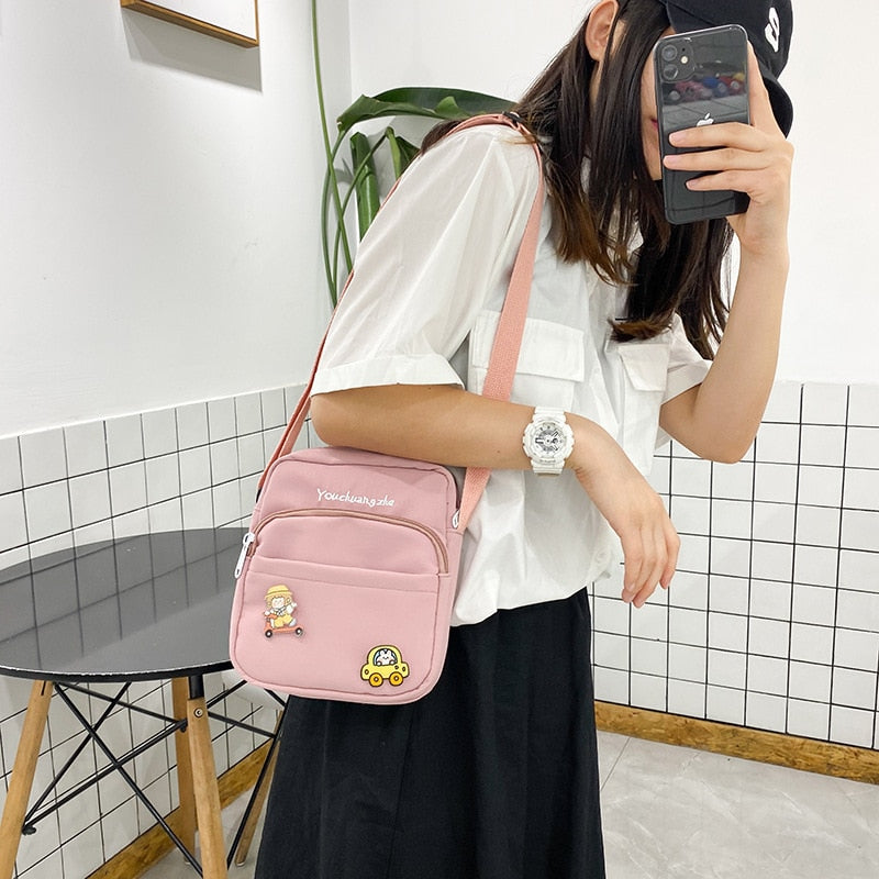 Bolso de hombro estilo chica ulzzang