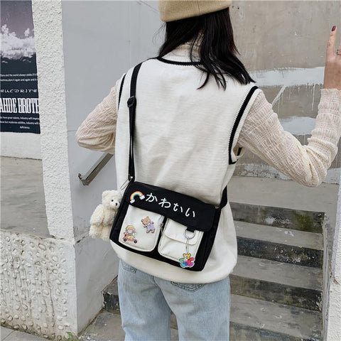 Bolso pequeño estilo japonés