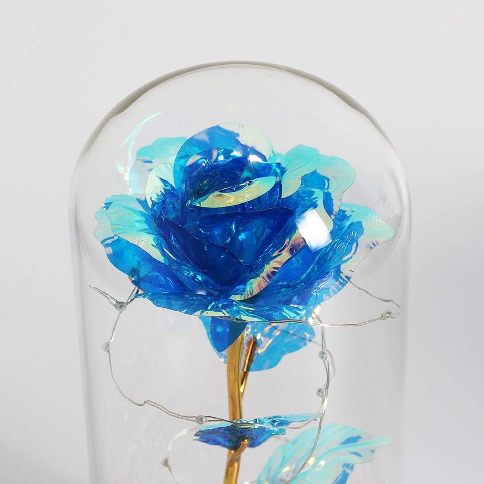 Glass Rose Romantic Light