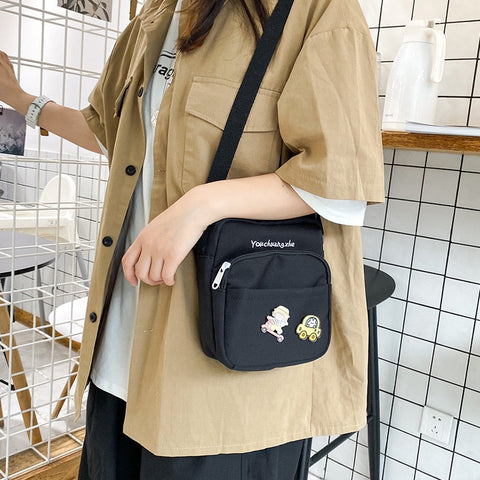 Bolso de hombro estilo chica ulzzang