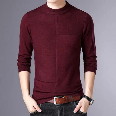 Ernesto - Men's Knit Pullover Crew Neck Sweater