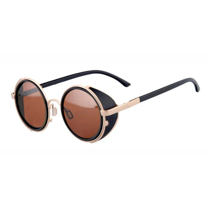 Retro Tinted Round Sunglasses